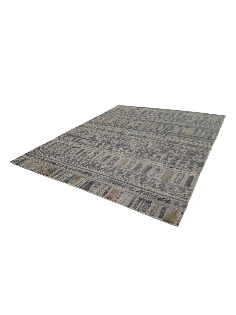 Aura Sojourn 64783 Grey Ivory Transitional Hand Loom Rug