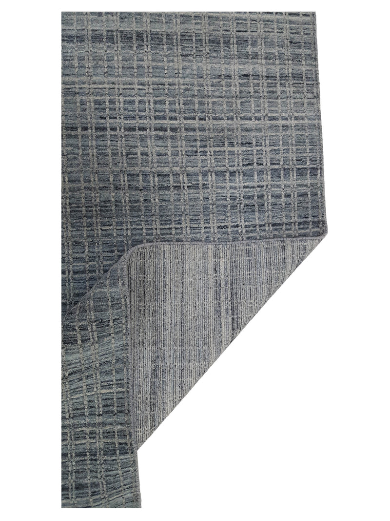 Aira Urbana 64847 Blue Grey Transitional Hand Loom Rug