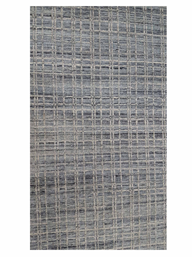 Aira Urbana 64847 Blue Grey Transitional Hand Loom Rug