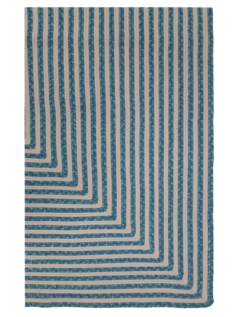 Pacific In-Out 65363 Aqua Aqua Modern Hand Knotted Rug
