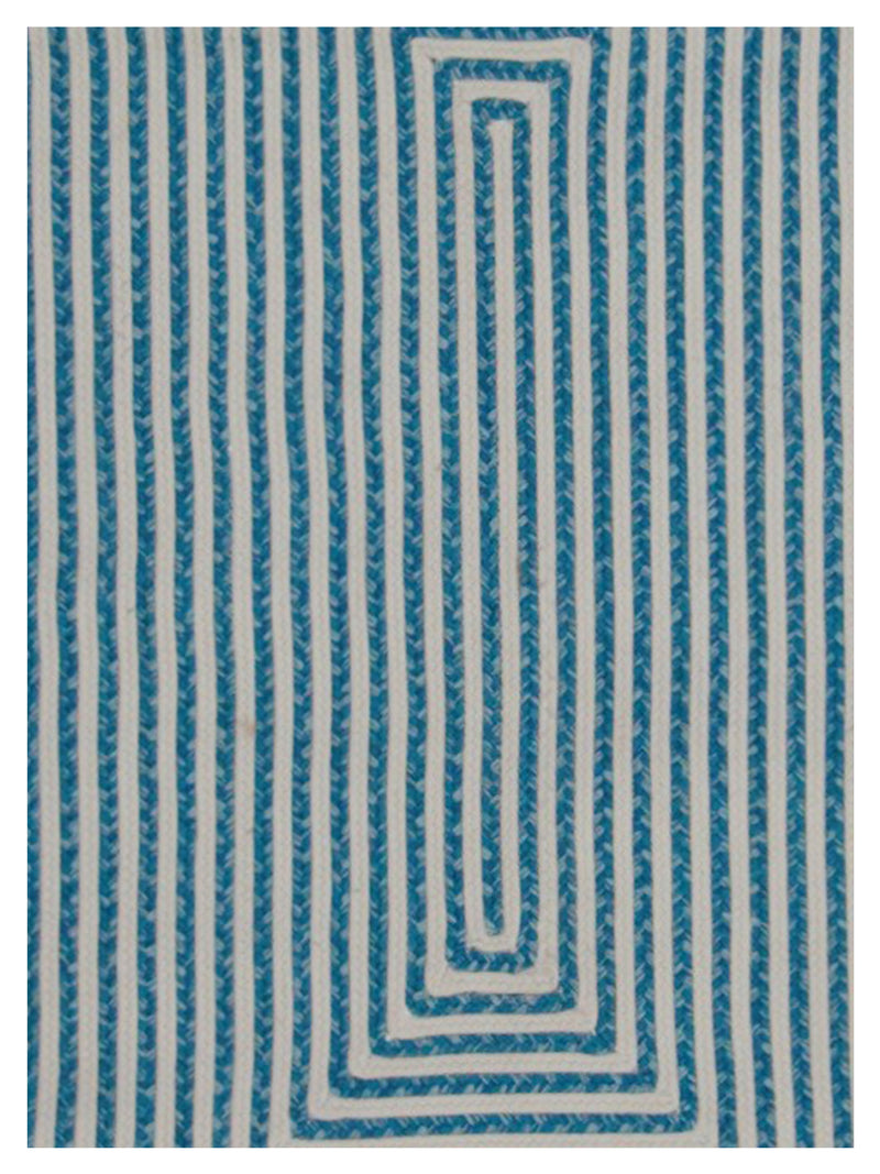 Pacific In-Out 65363 Aqua Aqua Modern Hand Knotted Rug