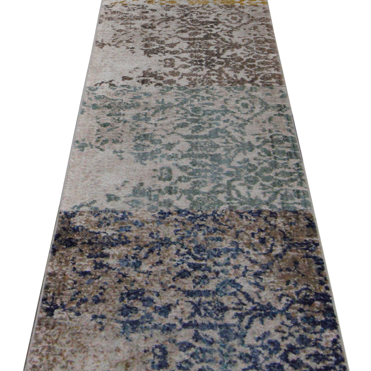 Pacific Touchst 65416 Beige Multi Transitional Hand Knotted Rug