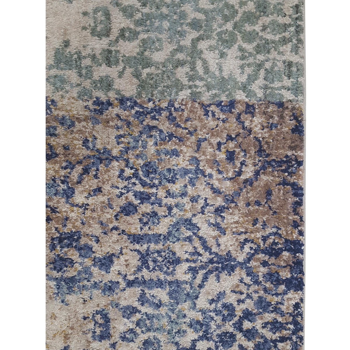 Pacific Touchst 65416 Beige Multi Transitional Hand Knotted Rug