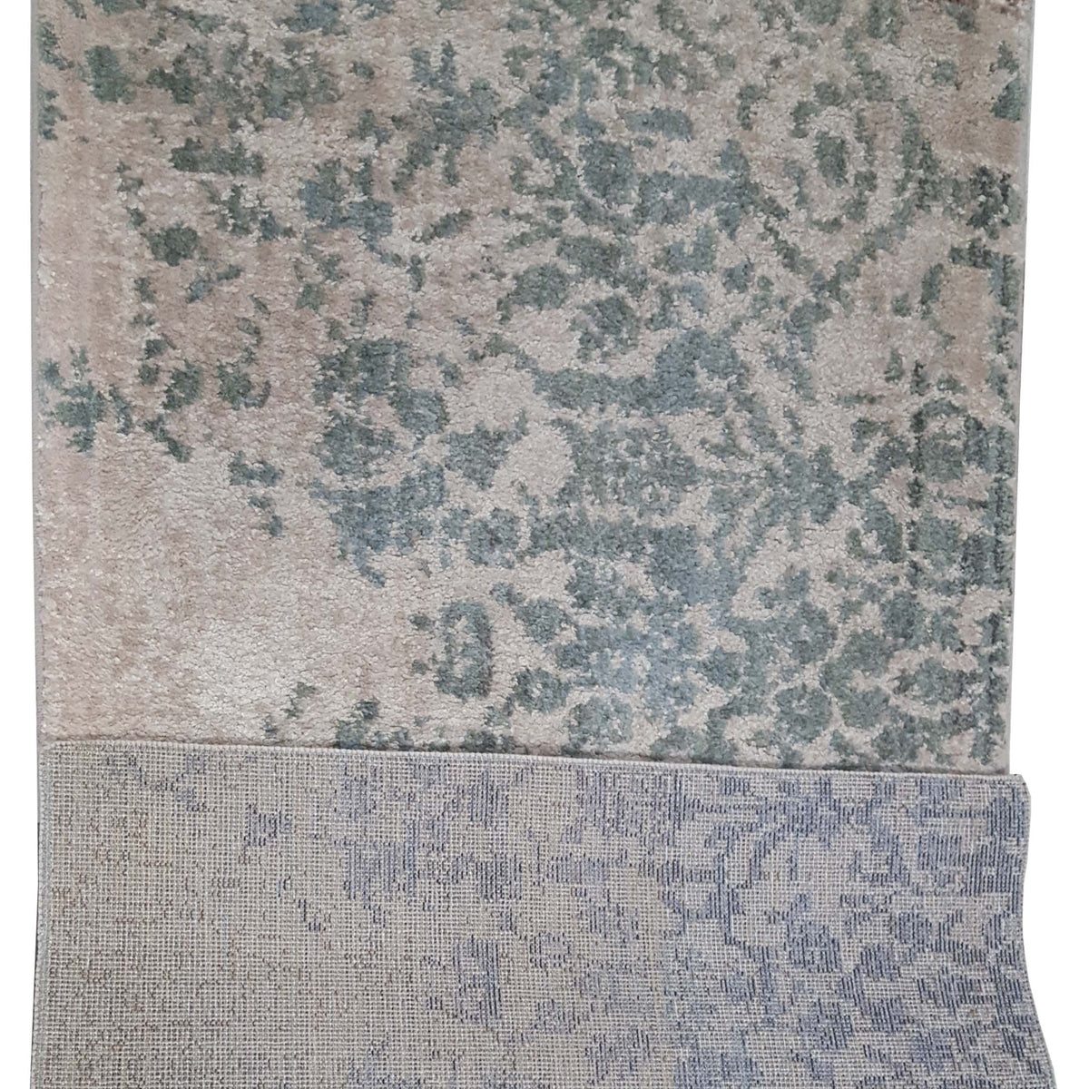 Pacific Touchst 65416 Beige Multi Transitional Hand Knotted Rug