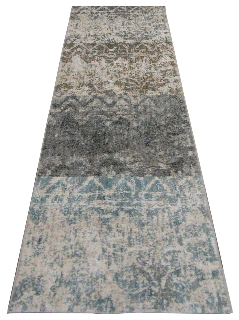 Pacific Cosmopolitan 65417 Beige Multi Transitional Power Loom Rug
