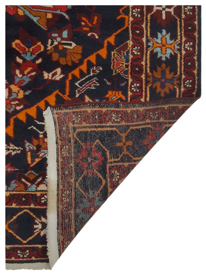 Pacific Bakhtiyari 66734 Navy Red Traditional Hand Knotted Rug