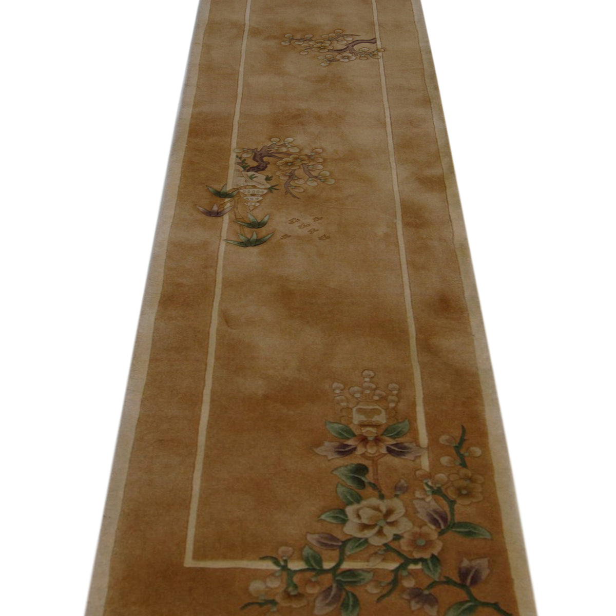 Pacific Chinese 66737 Latte Khaki Transitional Hand Knotted Rug