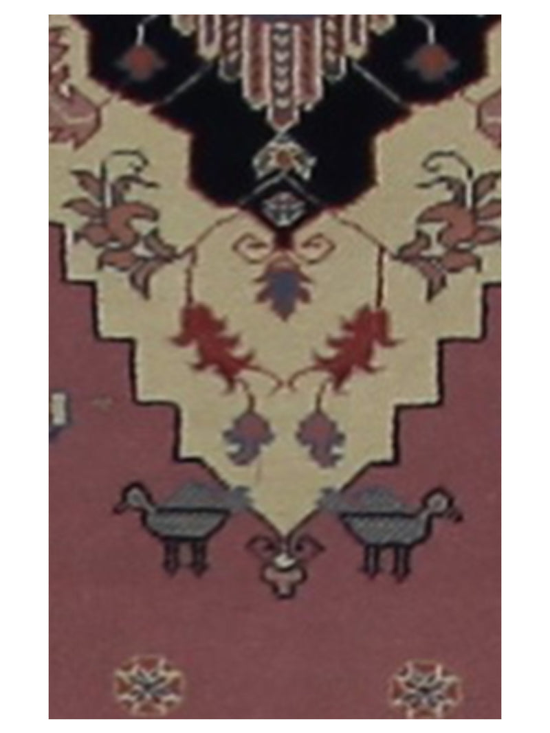 Pacific Bucharest 66740 Peach Ivory Traditional Hand Knotted Rugs