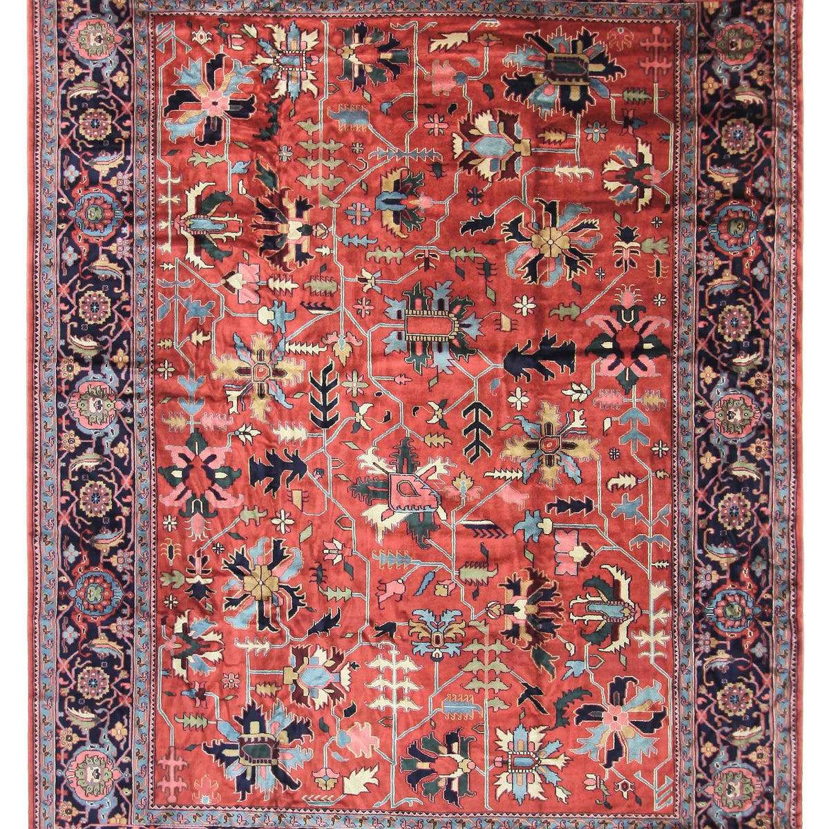 Pacific Heriz-In  Red Navy Traditional