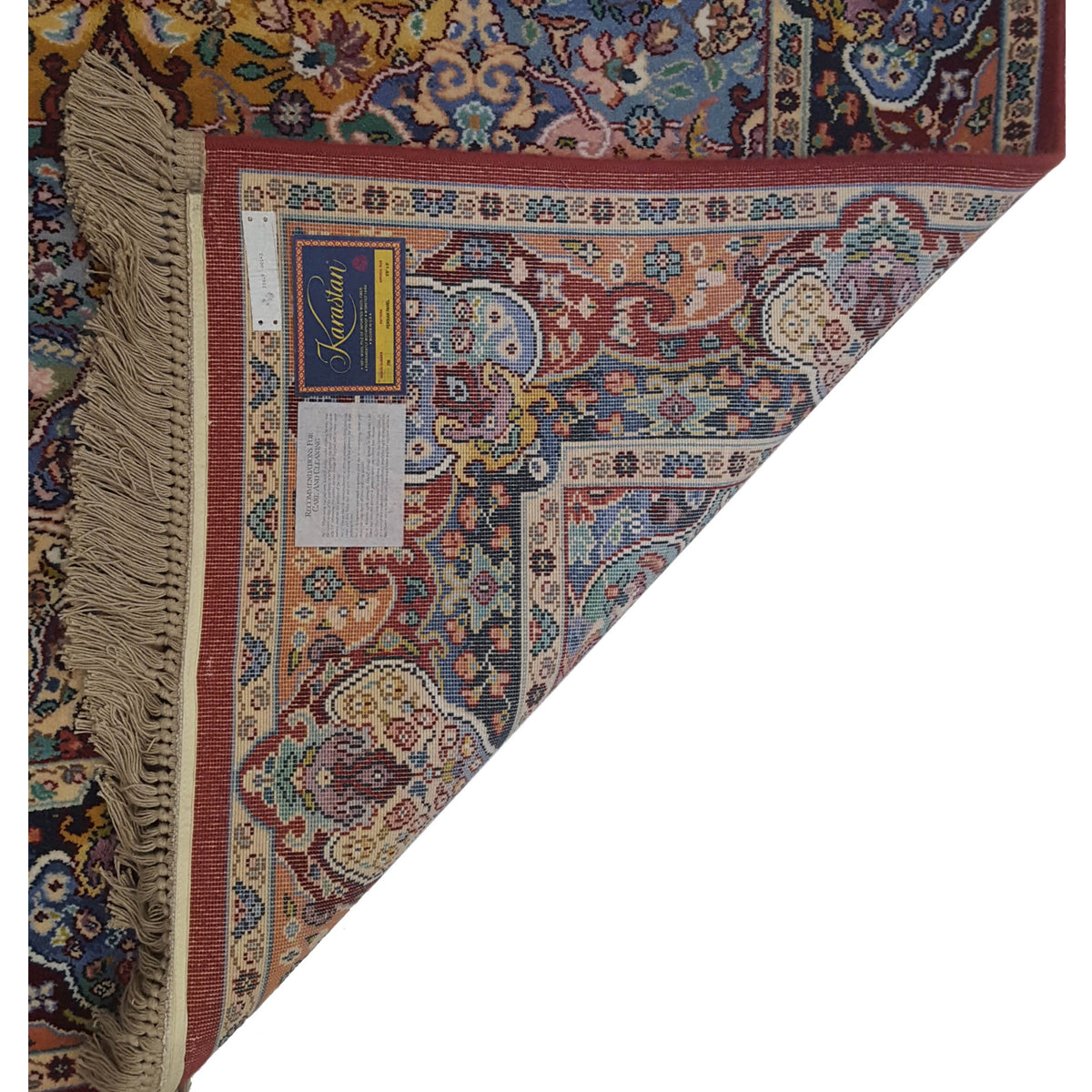 Pacific Persian Panel 66746 Burgundy Multi Traditional Power Loom Rug