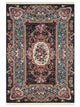 Pacific Aubusson  Burgundy Green Tapestry