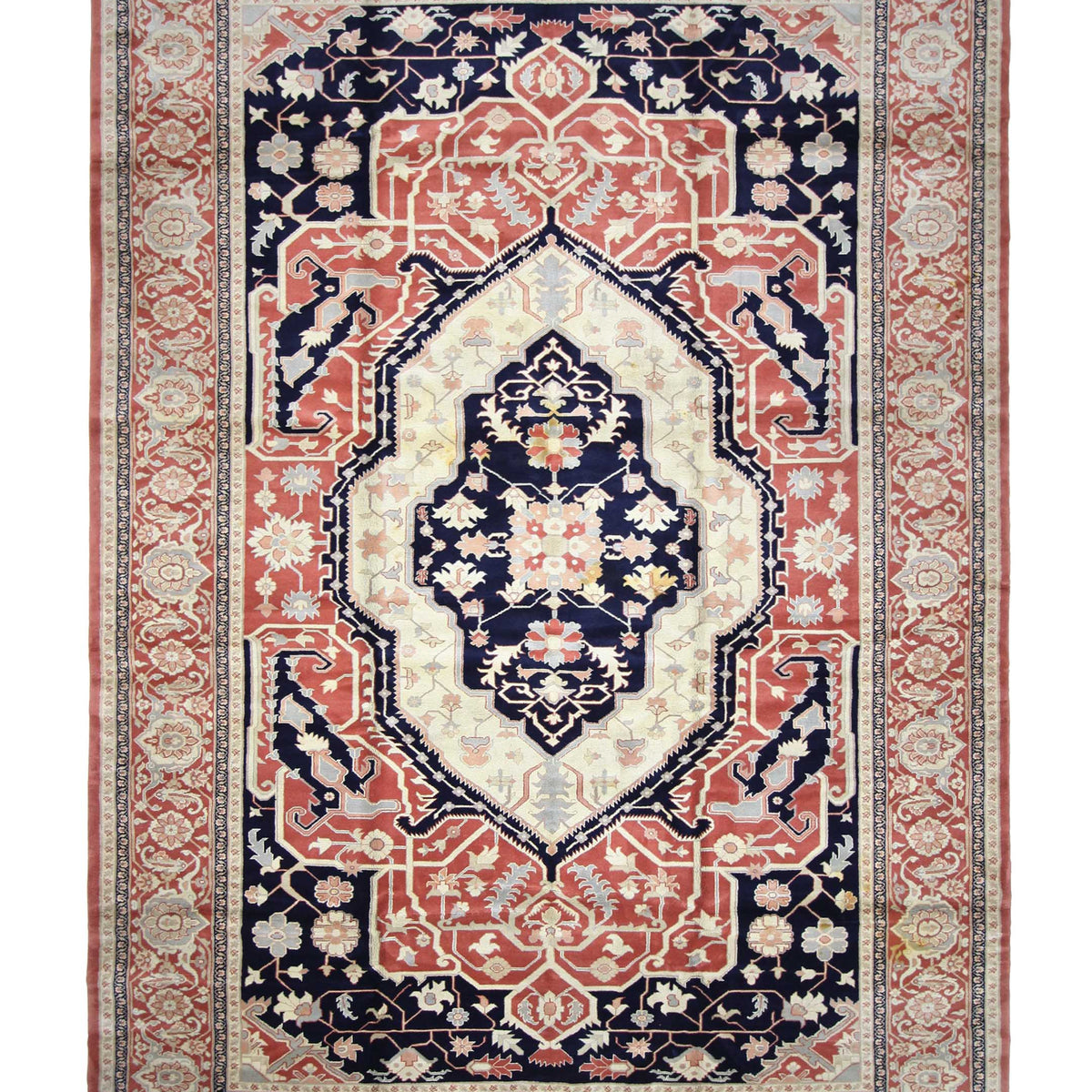 Pacific Heriz-Rm  Navy Rust Traditional