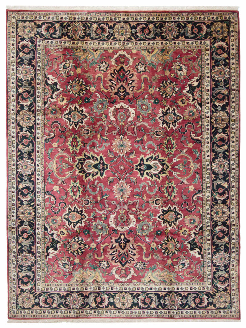 Pacific Agra  Burgundy Black Traditional