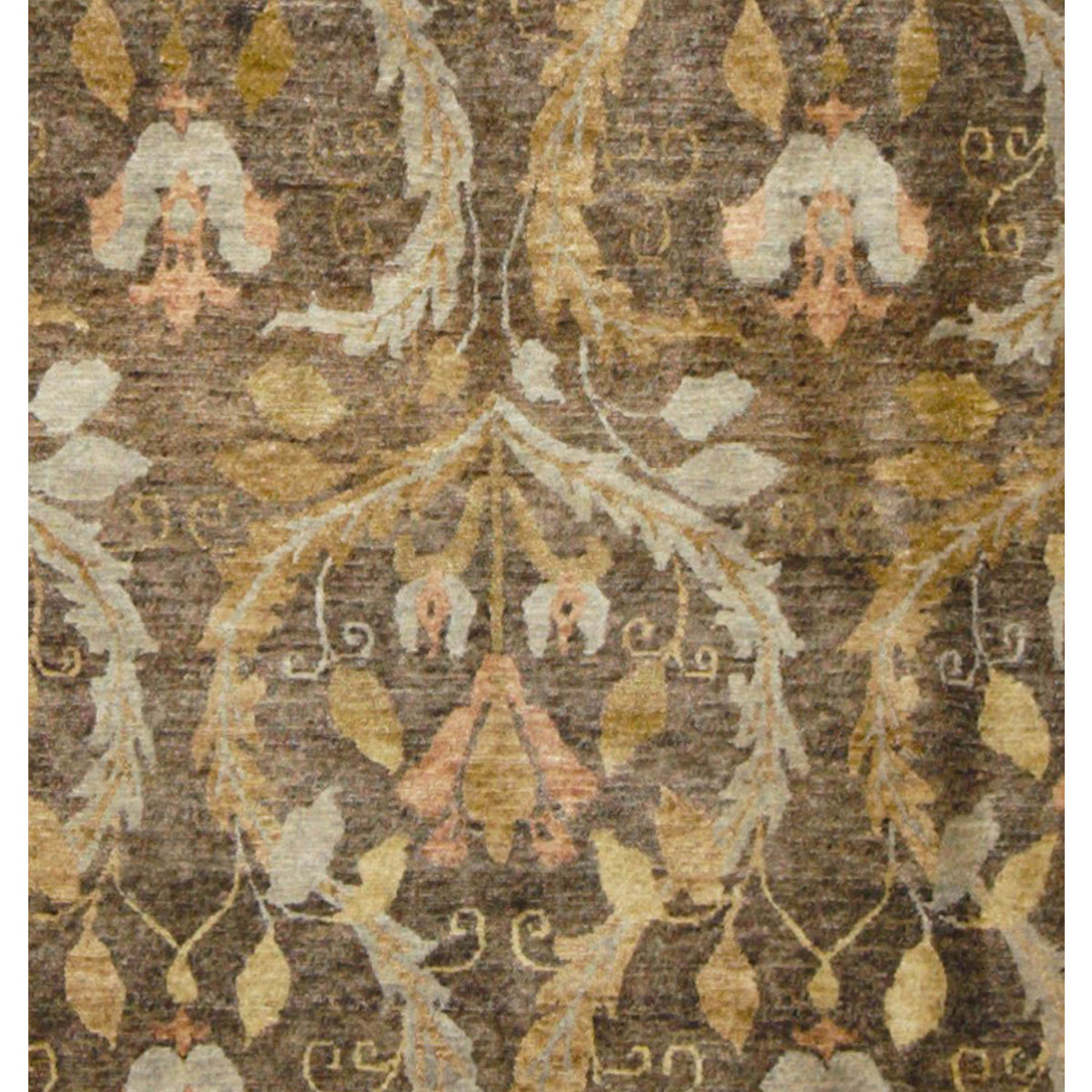 Pacific Derbyshire 66757 Brown Multi Transitional Hand Knotted Rug