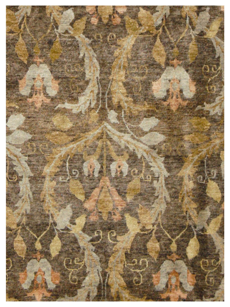 Pacific Derbyshire 66757 Brown Multi Transitional Hand Knotted Rug