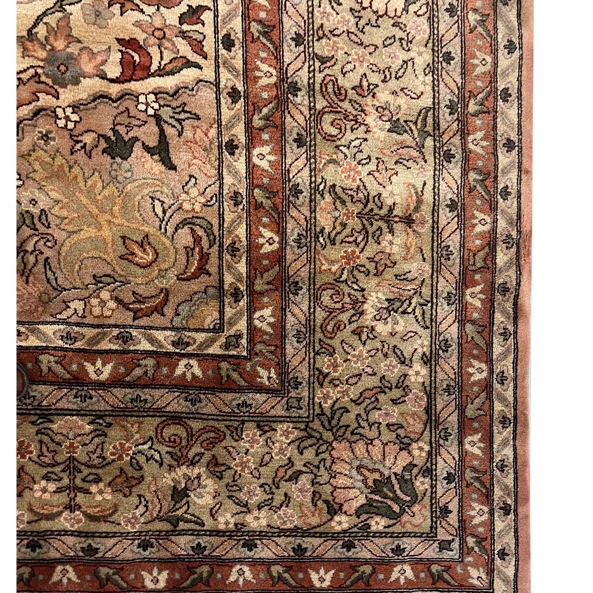 Pacific Classic 66759 Samen Beige Traditional Hand Knotted Rug