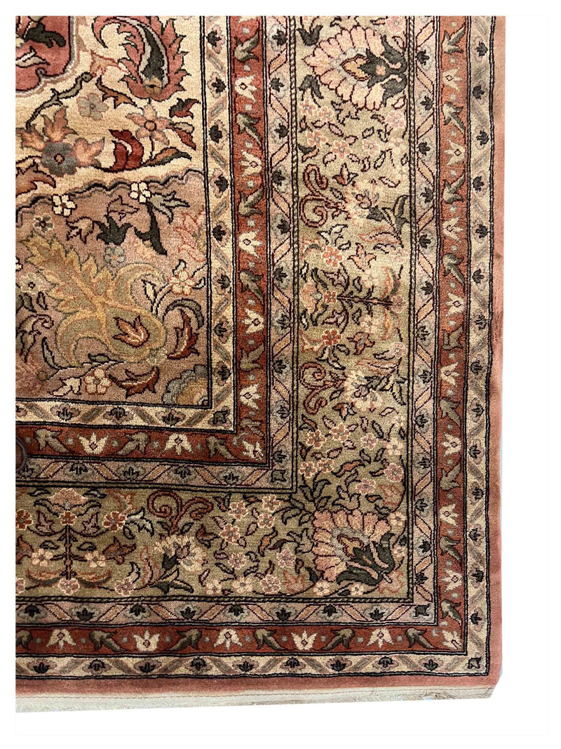Pacific Classic 66759 Samen Beige Traditional Hand Knotted Rug