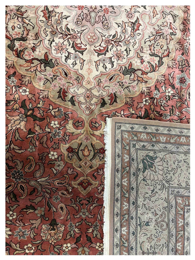 Pacific Classic 66759 Samen Beige Traditional Hand Knotted Rug