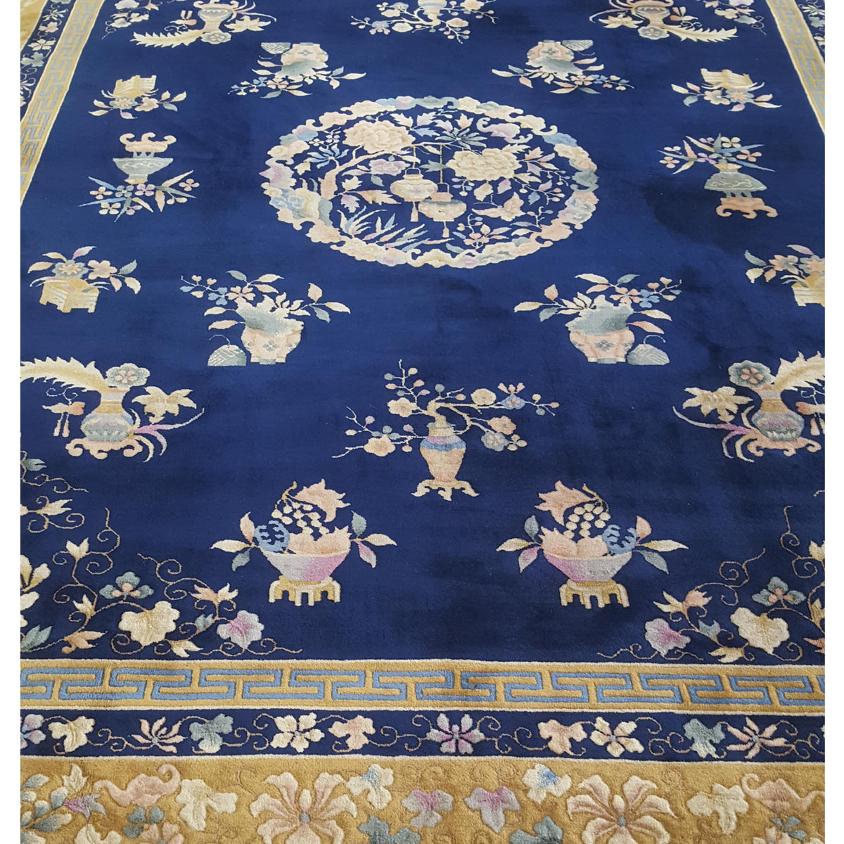 Pacific Peking  Blue Gold Traditional