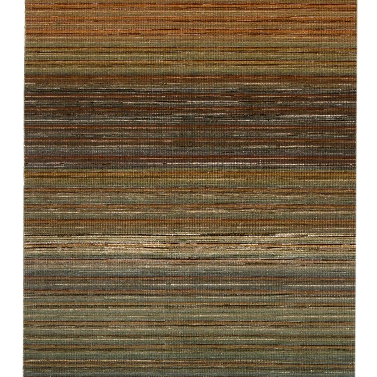 Pacific Corduroy  Green Orange Kilim