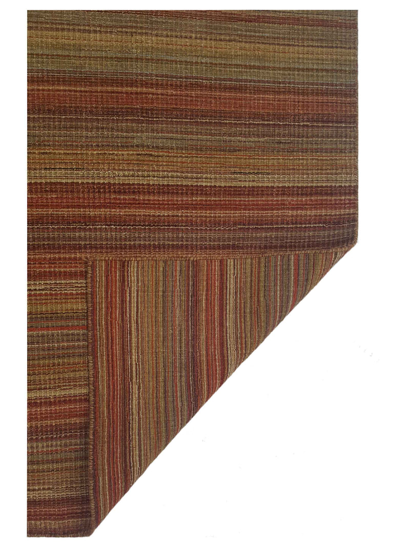 Pacific Corduroy 66766 Orange Orange kilim Hand Knotted Rug