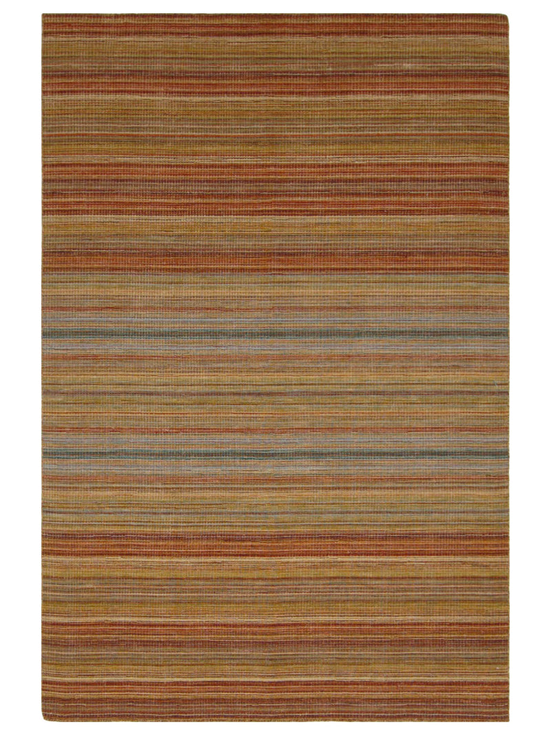 Pacific Corduroy  Orange Orange kilim