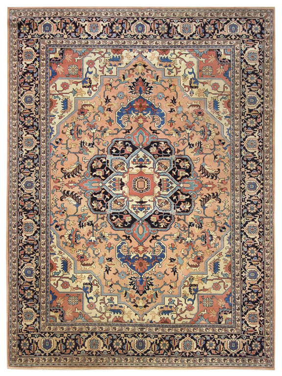 Pacific Heriz  Peach Black Traditional