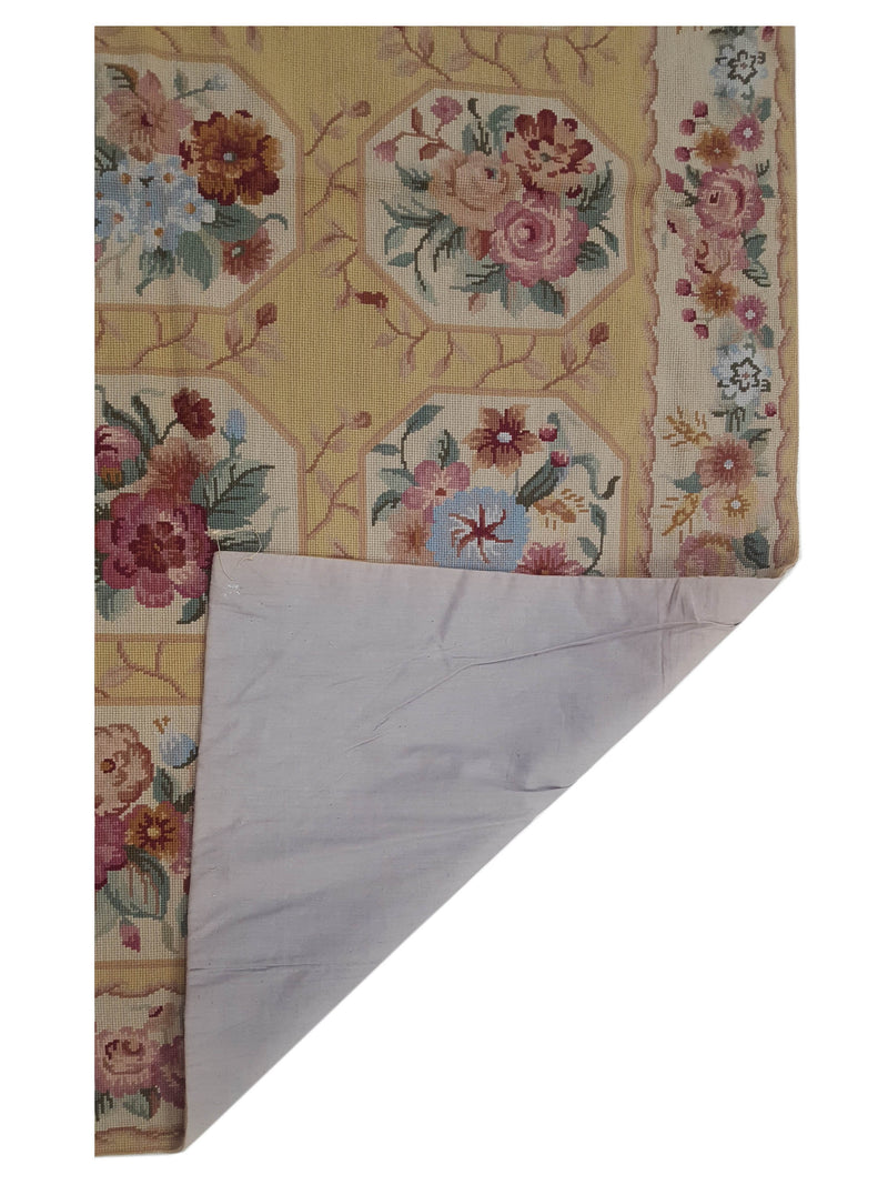 Pacific Needle Point 66776 Beige Multi Tapestry Needle Point Rug