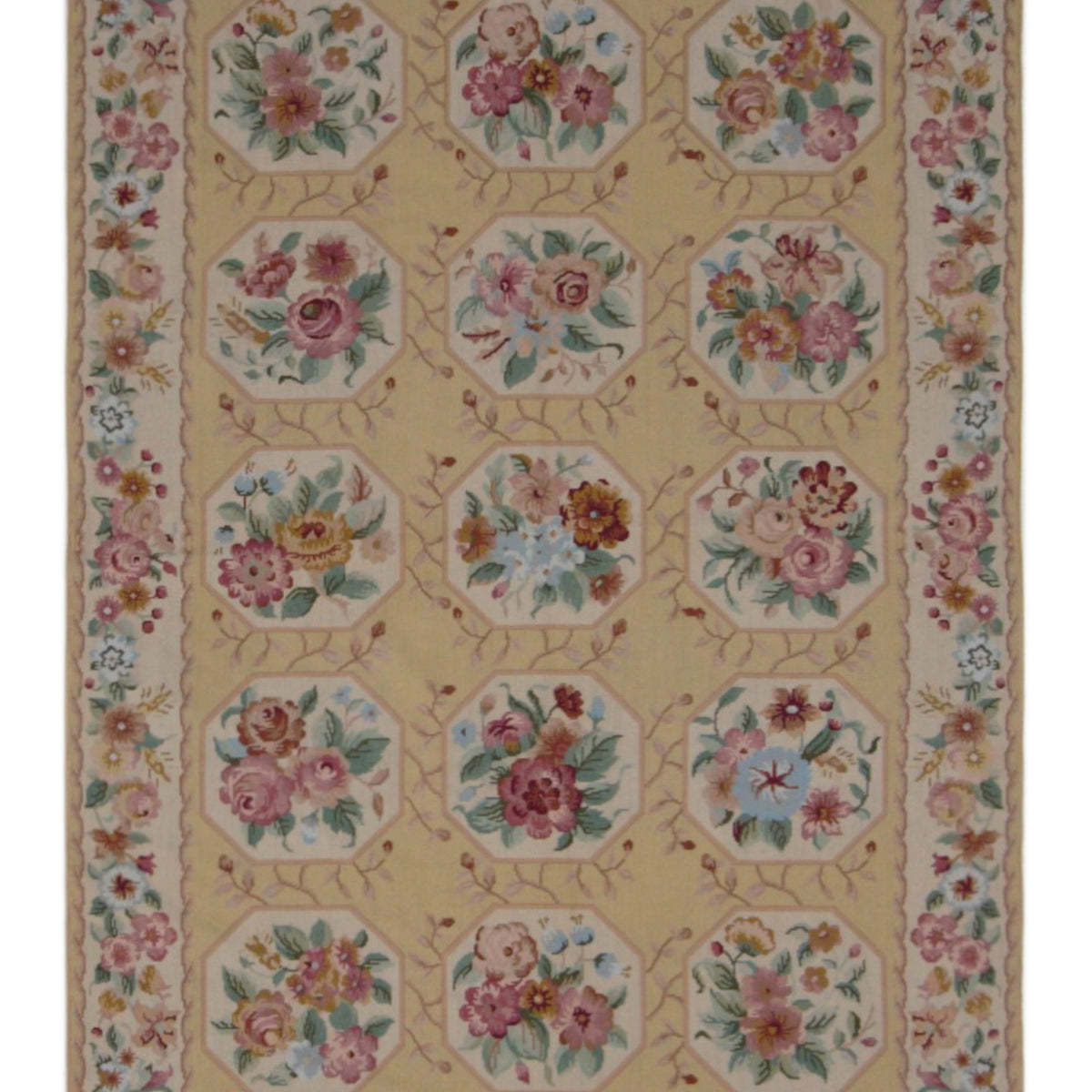 Pacific Needle Point  Beige Multi Tapestry