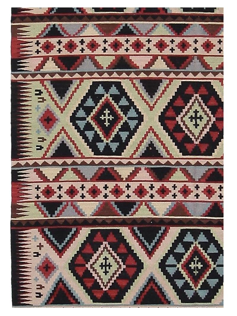 Aura Kilim 66782 Multi Multi Kilim Hand Woven Rug