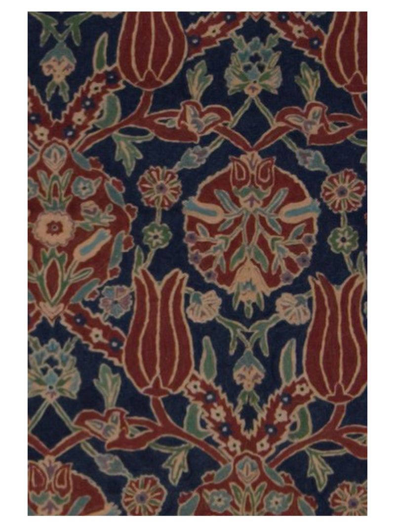 Aira Chainstich 66785 Navy Multi Kilim Flatweave Rug