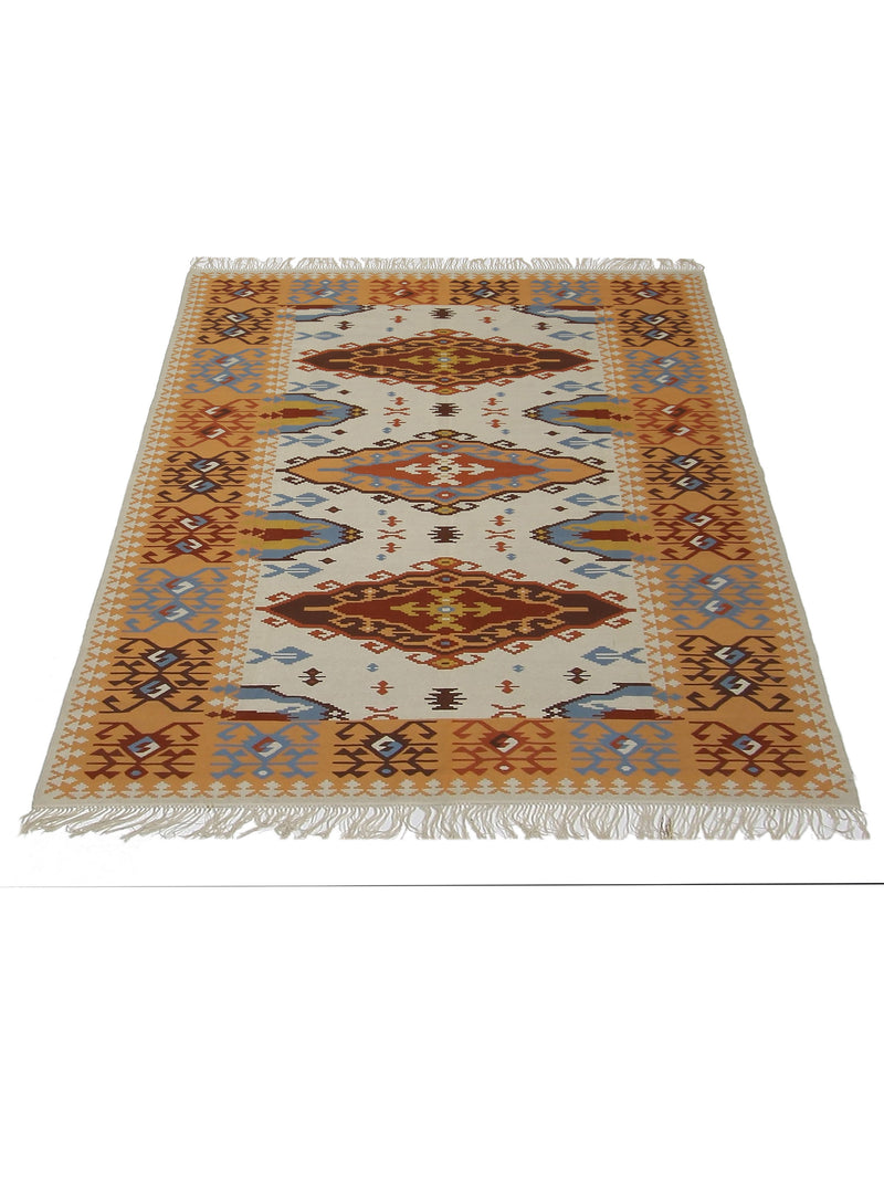 Aura Kilim 66786 Multi Multi Kilim Hand Woven Rug