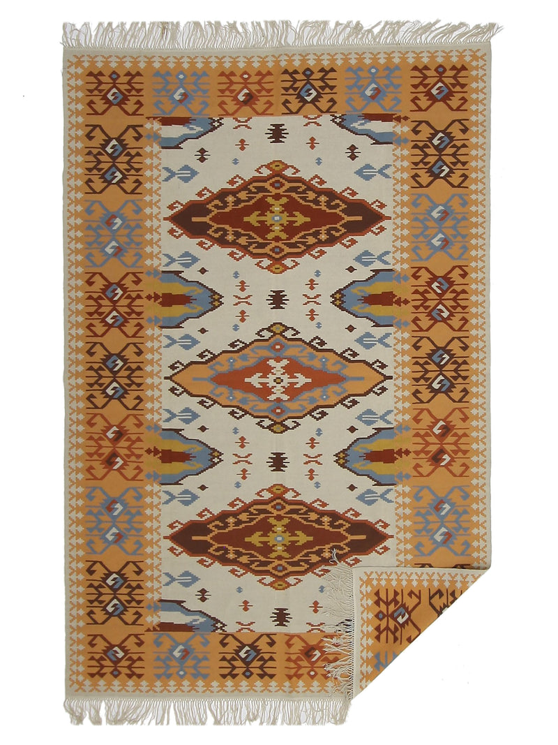 Aura Kilim 66786 Multi Multi Kilim Hand Woven Rug