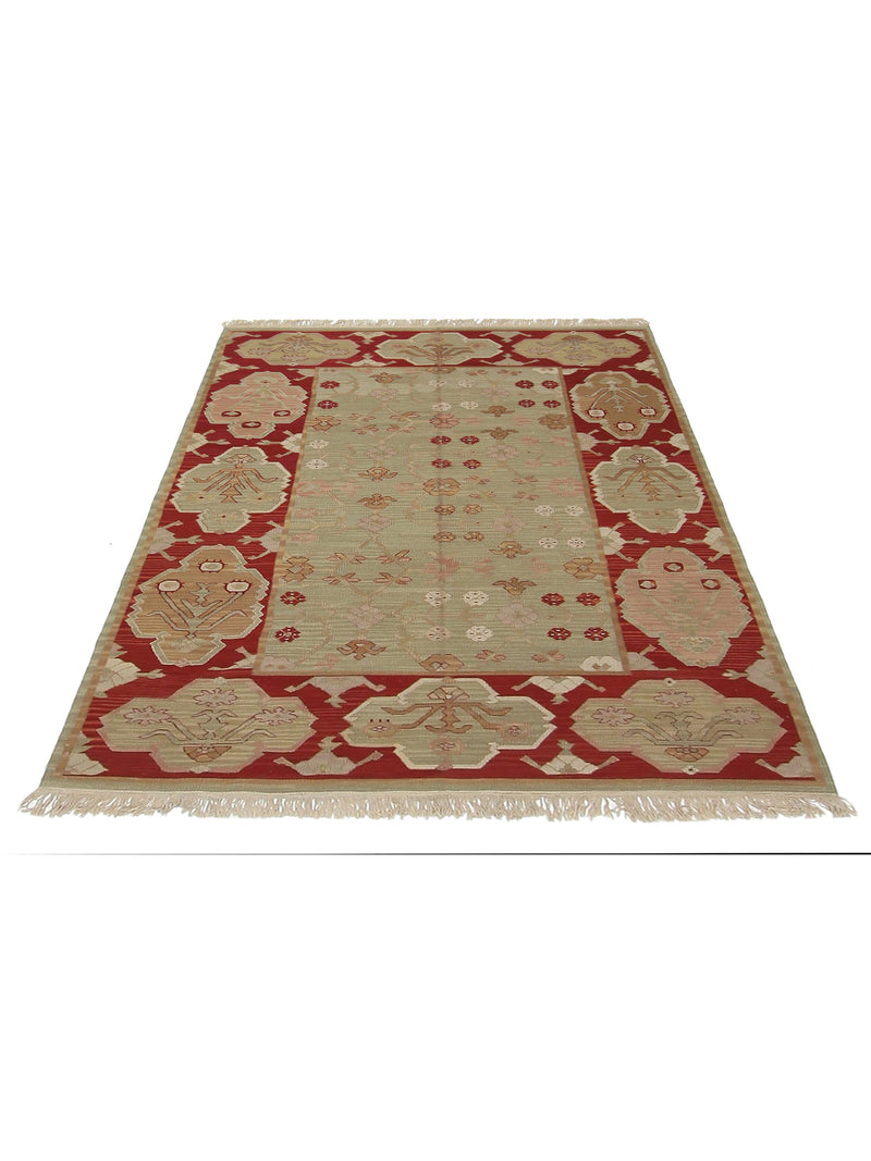 Aura Kilim 66794 Multi Multi Kilim Hand Woven Rug