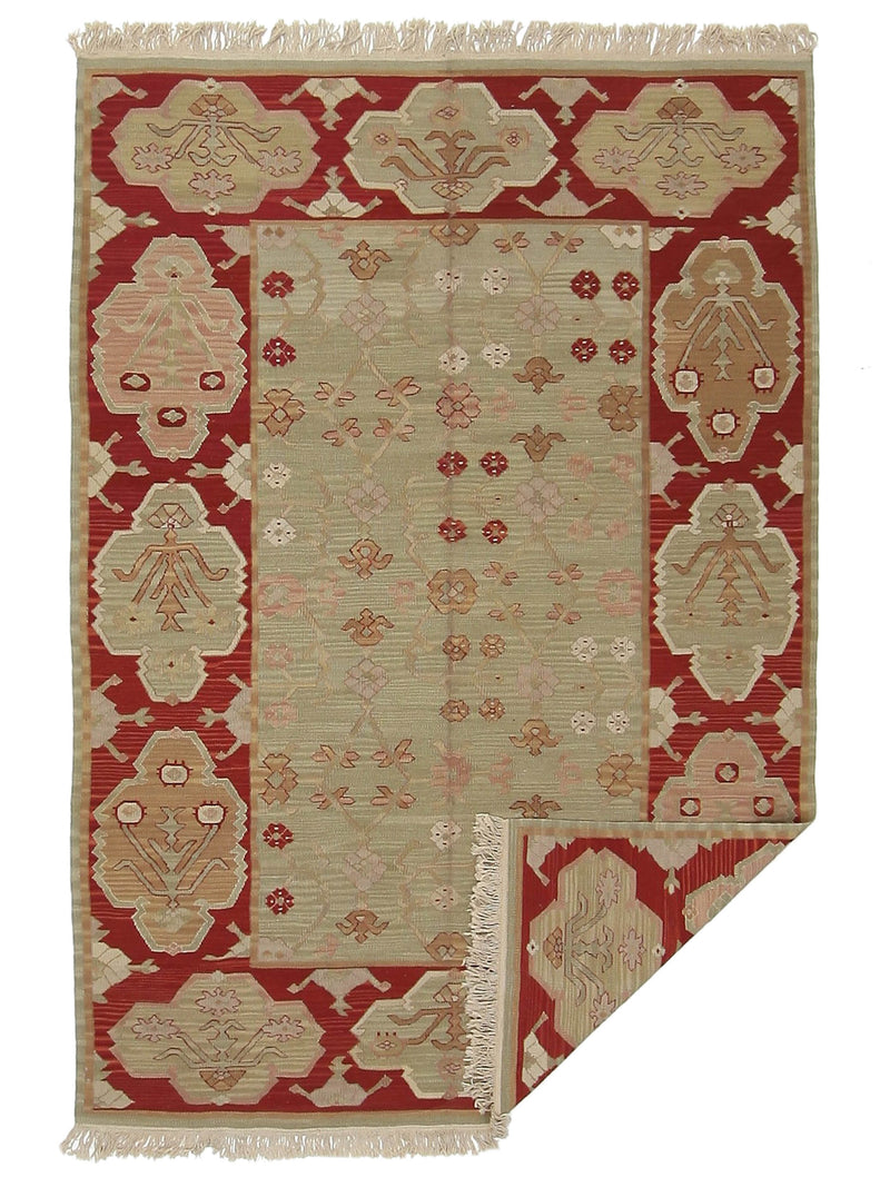 Aura Kilim 66794 Multi Multi Kilim Hand Woven Rug