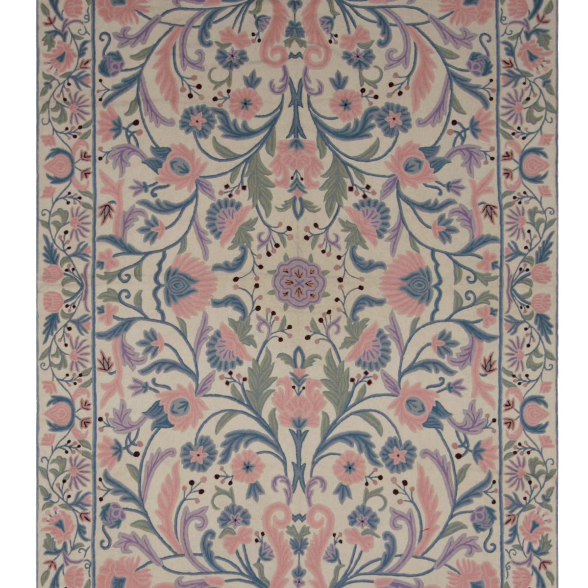 Aira Chainstich  Pink Ivory Kilim