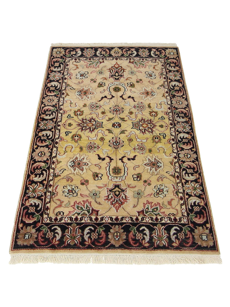 Pacific Agra 66805 Gold Brown Traditional Hand Knotted Rug