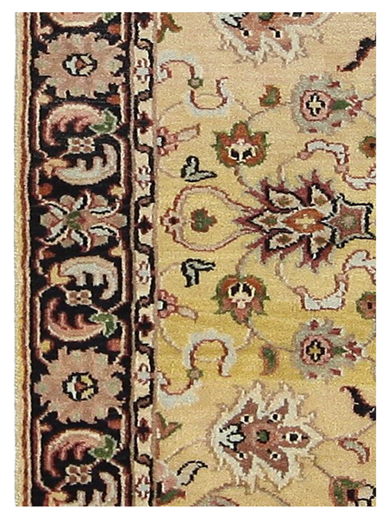 Pacific Agra 66805 Gold Brown Traditional Hand Knotted Rug