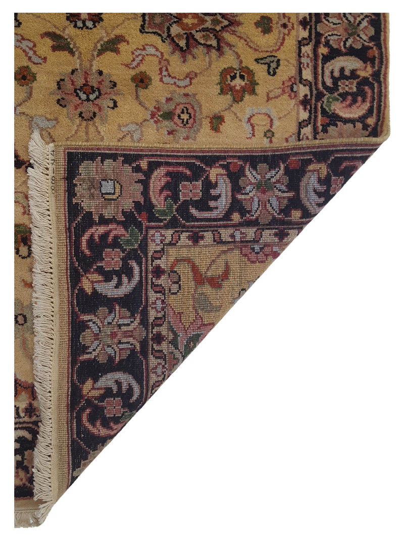 Pacific Agra 66805 Gold Brown Traditional Hand Knotted Rug