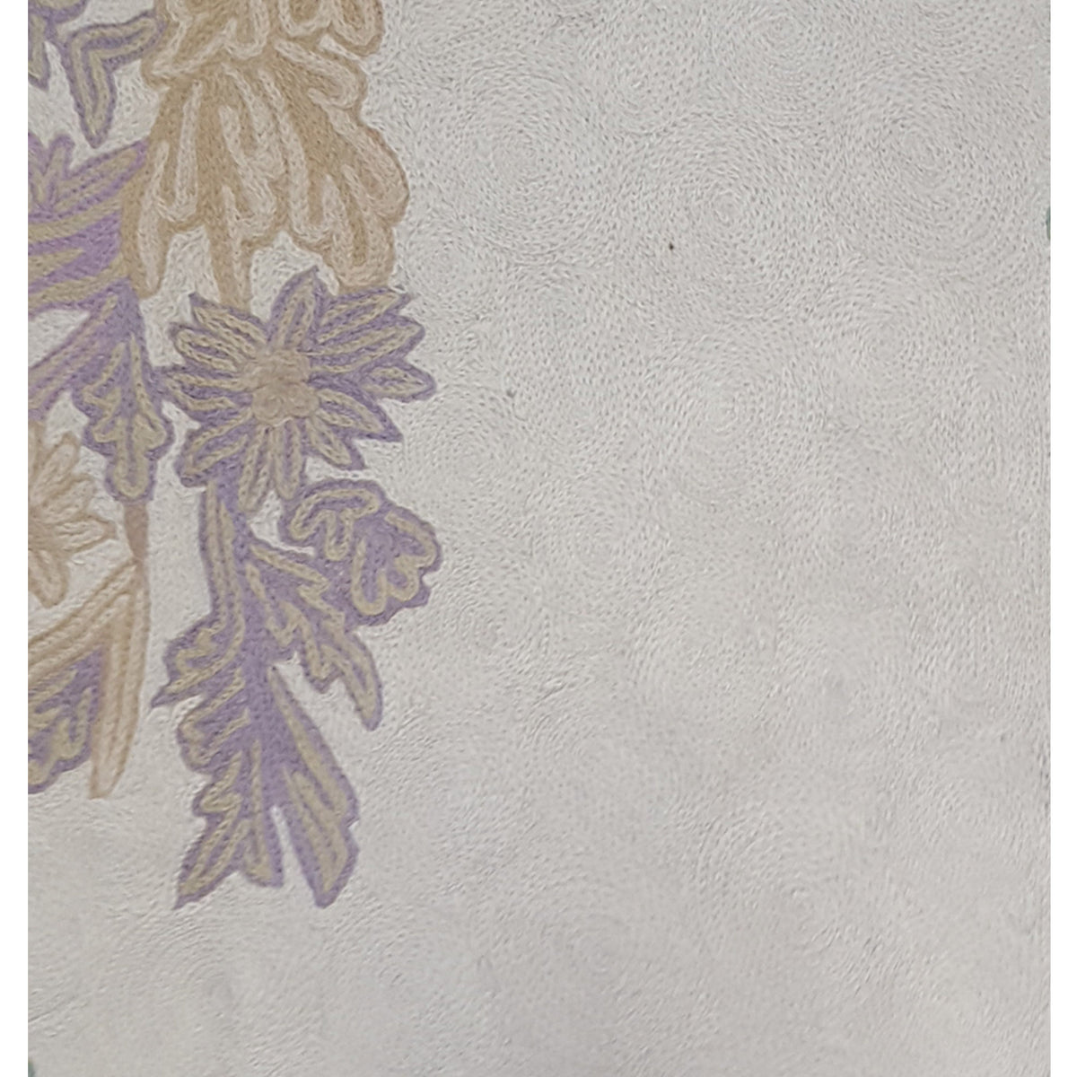 Aira Chainstich 66811 Ivory Aqua Kilim Flatweave Rug