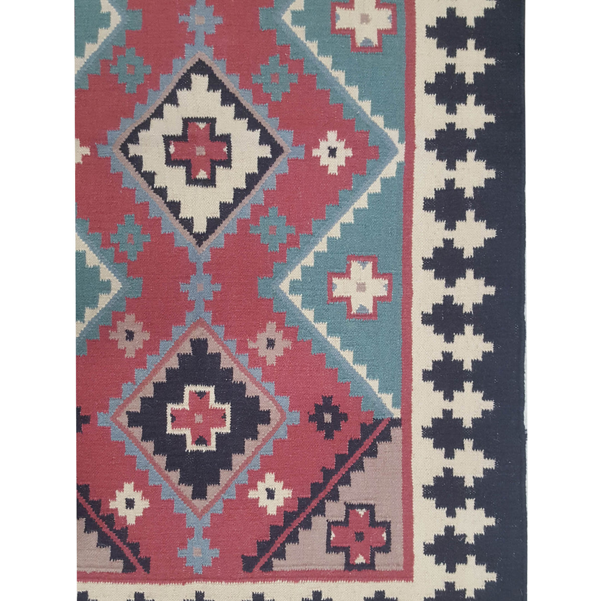 Pacific Dhurrie 66812 Multi Multi Kilim Hand Knotted Rug