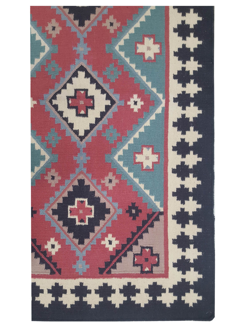 Pacific Dhurrie 66812 Multi Multi Kilim Hand Knotted Rug