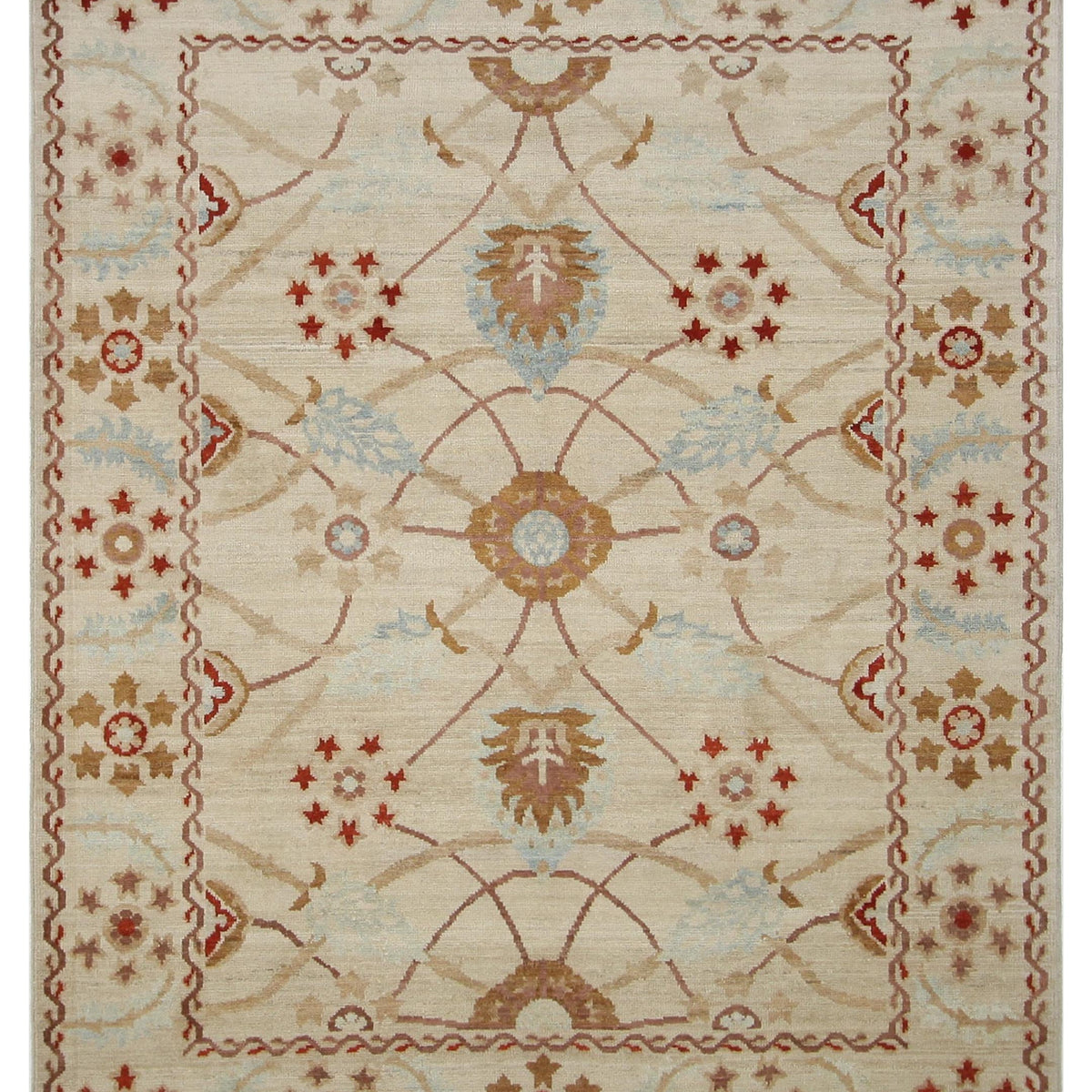 Pacific Ushak  Beige Orange Transitional