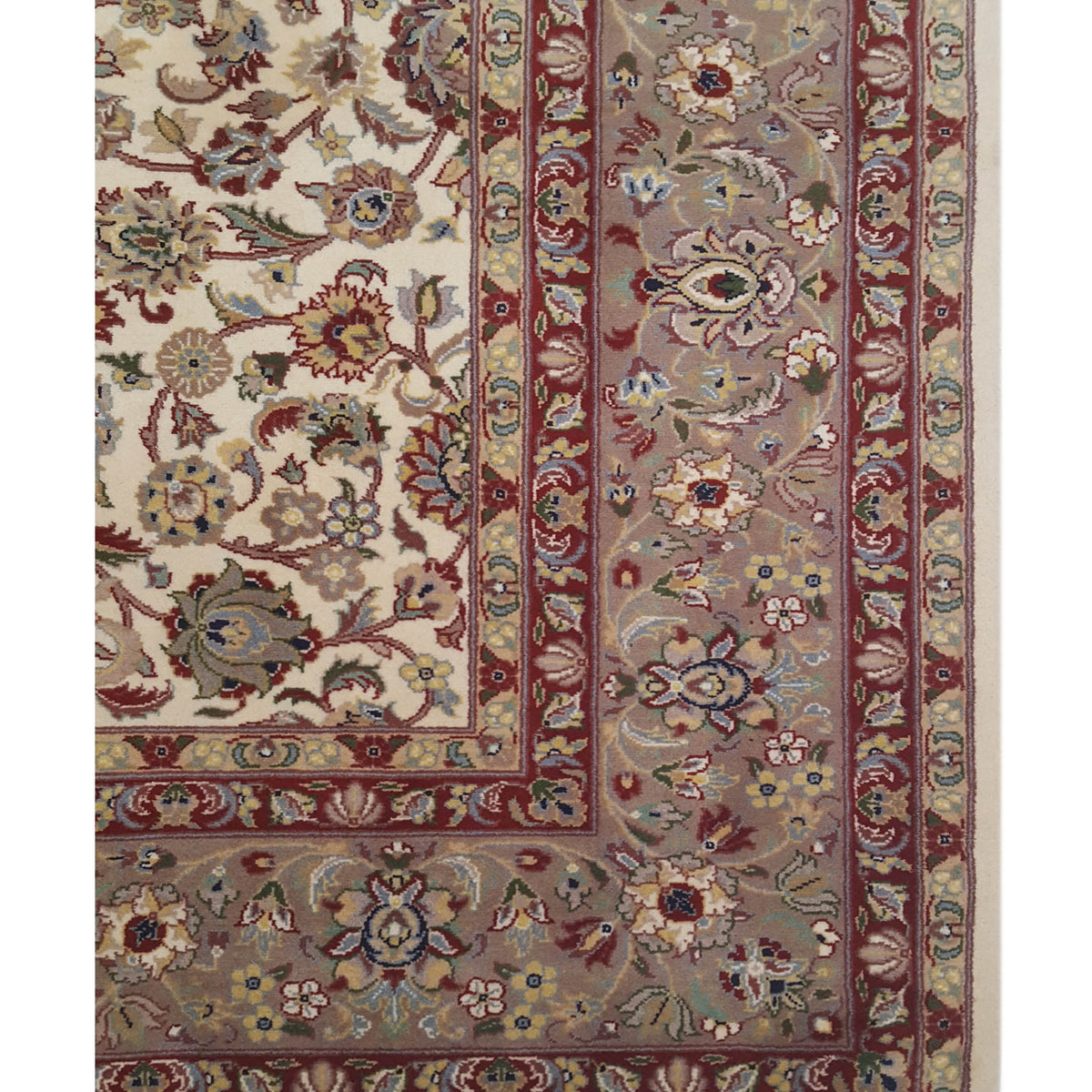 Pacific Classic 66900 Ivory Red Traditional Hand Knotted Rug
