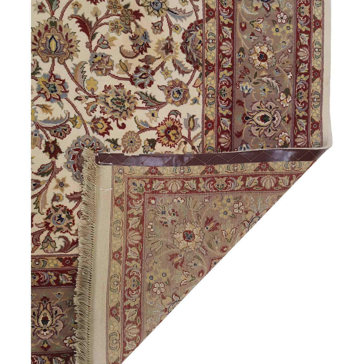 Pacific Classic 66900 Ivory Red Traditional Hand Knotted Rug