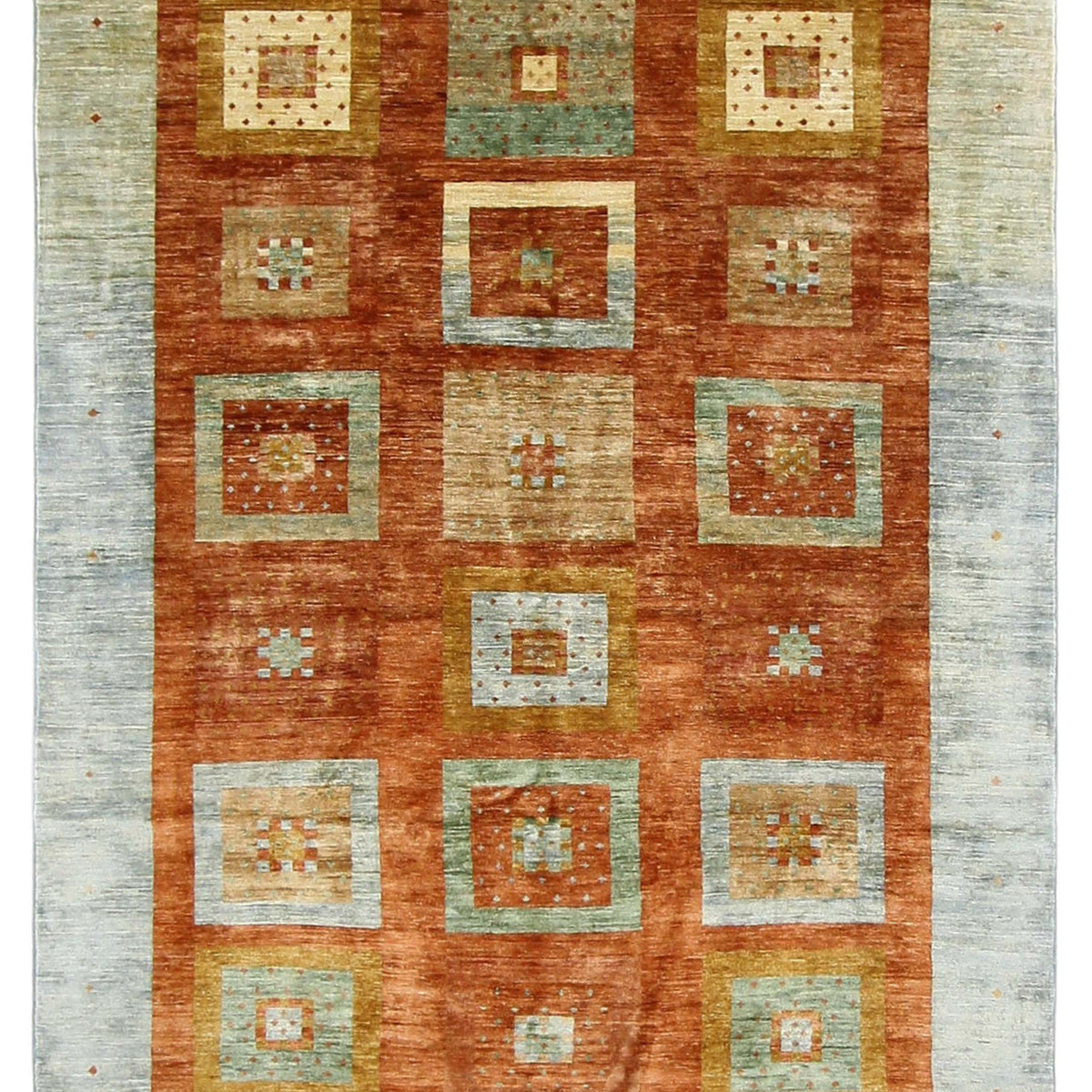 Pacific Gabbeh-Pk  Honeydew Rust Transitional
