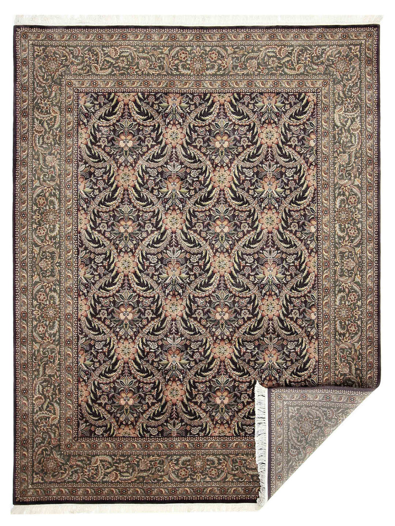 Pacific Classic 66902 Black Olive Traditional Hand Knotted Rug