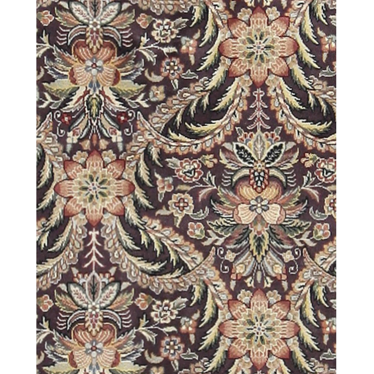 Pacific Classic 66902 Black Olive Traditional Hand Knotted Rug