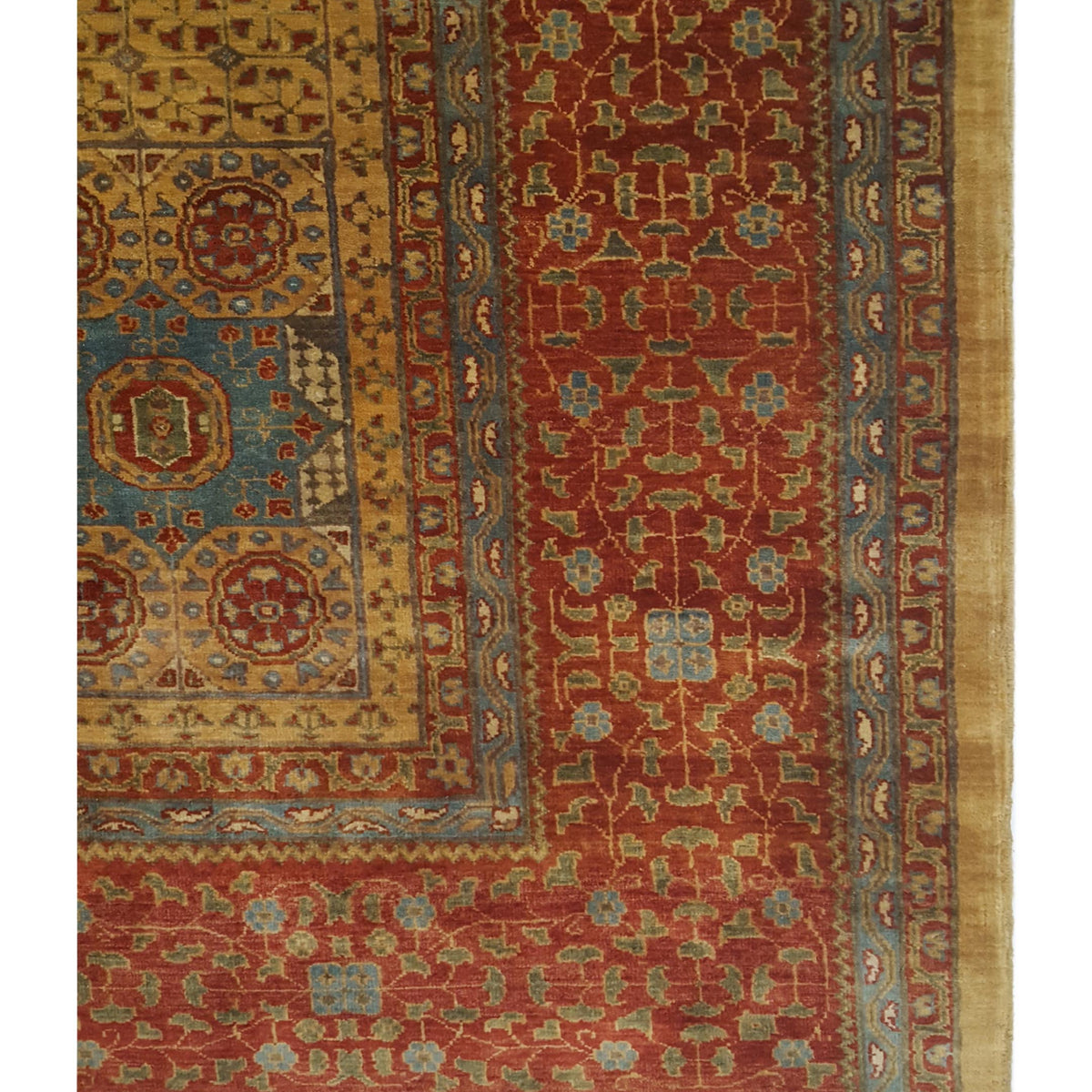 Pacific Mamluk 66903 Dk.Gold Dk.Gold Traditional Hand Knotted Rug