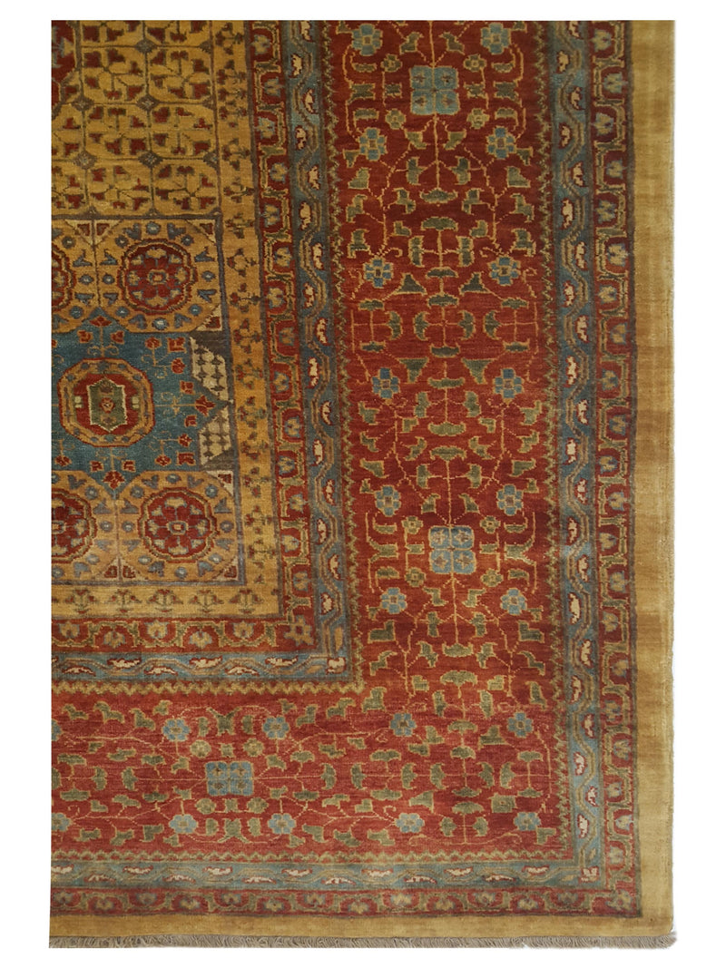 Pacific Mamluk 66903 Dk.Gold Dk.Gold Traditional Hand Knotted Rug